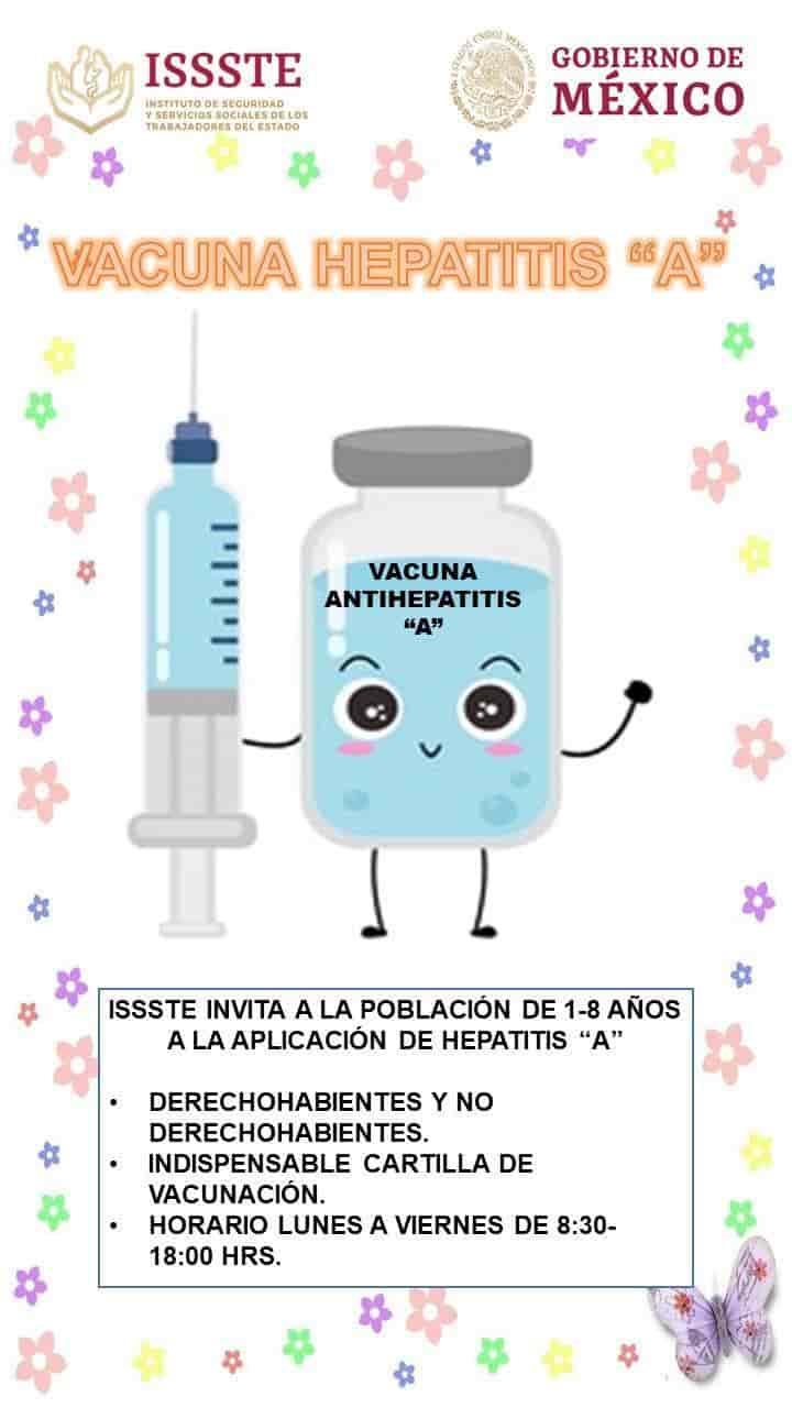 En ISSSTE, campaña de vacunación contra estas enfermedades