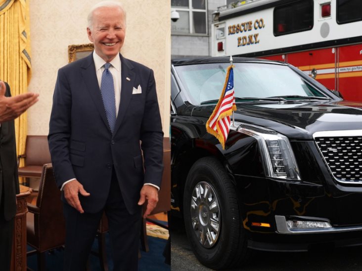 ¡A “la Bestia”!: El coche blindado en el que viajarán AMLO y Biden del AIFA a CDMX