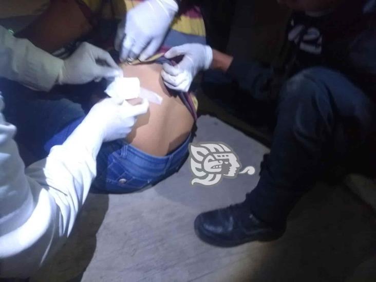 En Xalapa, hieren a mujer por oponerse a ser asaltada