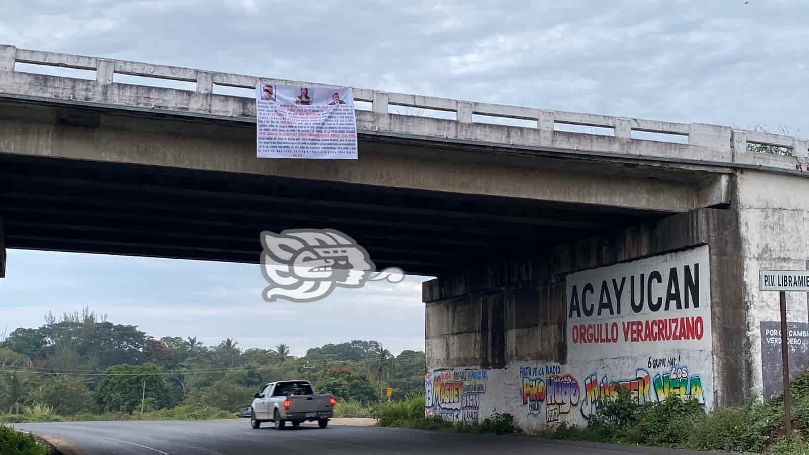 Advierten por presunta limpia en mantas en el sur de Veracruz