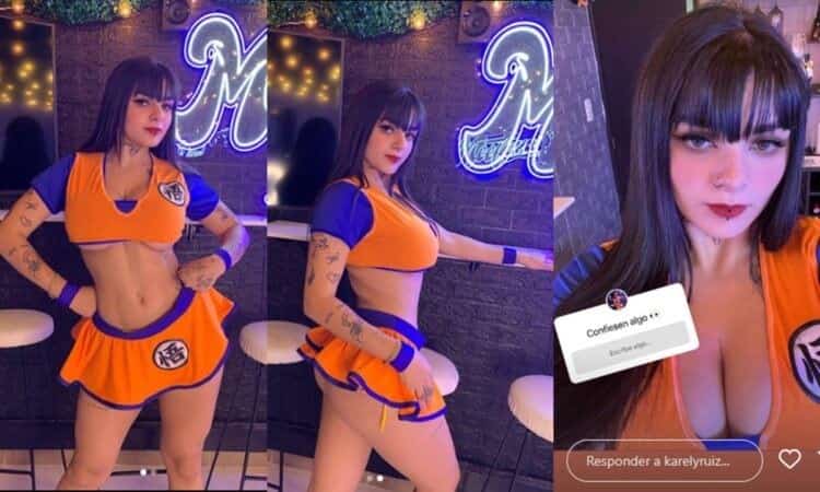 Karely Ruiz enciende las redes sociales con traje de baño de Bob Esponja