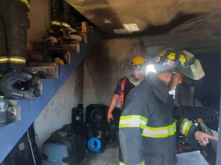 Veracruz: Se incendia casa en fraccionamiento Los Torrentes