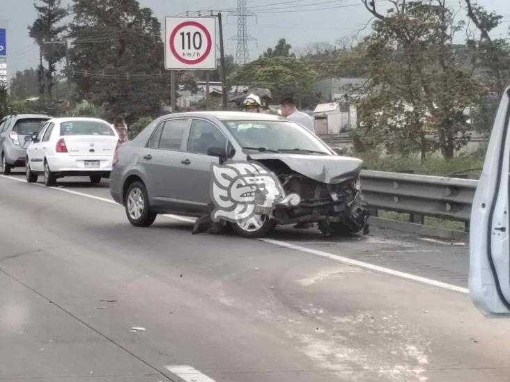 Accidente en la autopista Córdoba- Puebla genera movilización policiaca