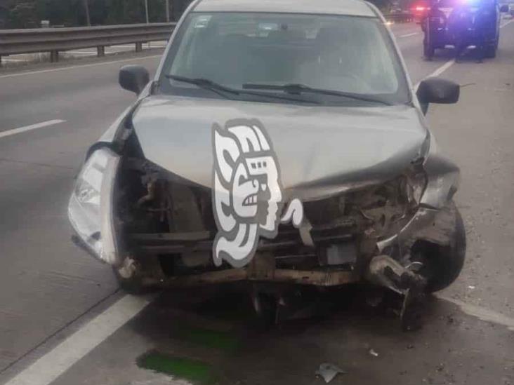 Accidente en la autopista Córdoba- Puebla genera movilización policiaca