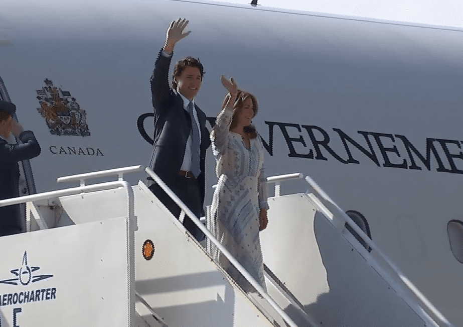 Justin Trudeau, primer ministro de Canadá llega a México (+Video)