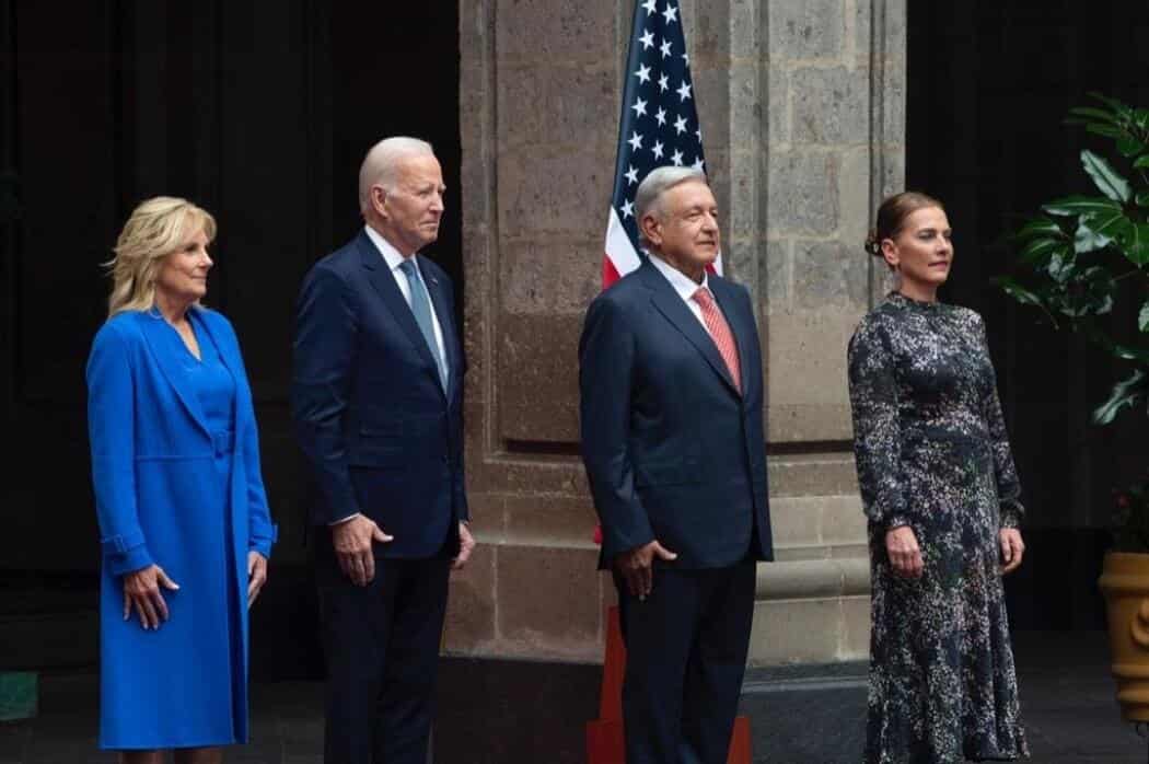 AMLO y Joe Biden, presidente de los Estados Unidos se reúnen en Palacio Nacional