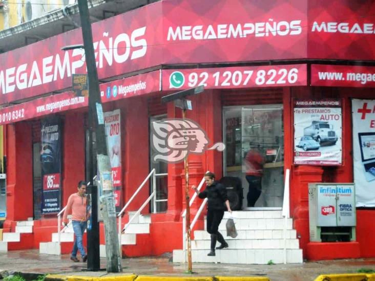 En Coatzacoalcos ahorraron aguinaldo; casas de empeño, sin aumentar afluencia