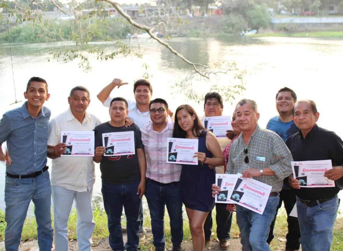 Festejan a periodistas en Úrsulo Galván