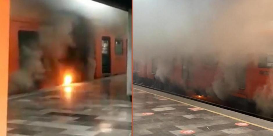 Otro incidente en el Metro; fuego en estación La Raza (+Video)