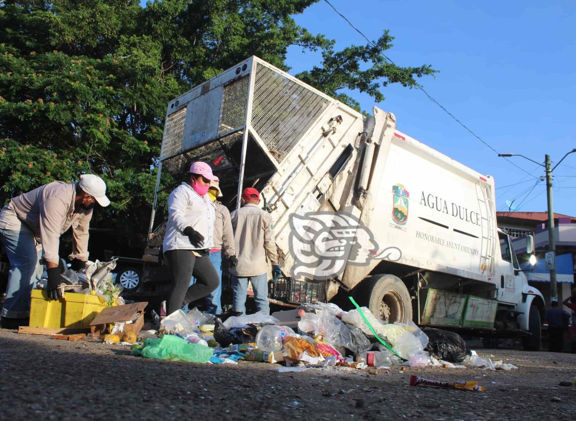 Genera más basura, la colonia Centro, son 40 toneladas de basura diariamente