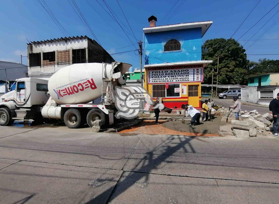 Avanzan obras en la Transístmica(+Video)