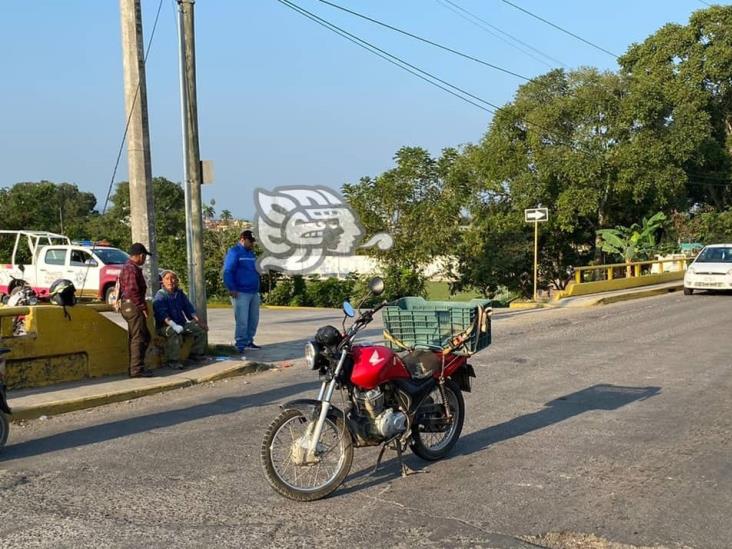 Arrollan a adulto mayor en puente de Misantla