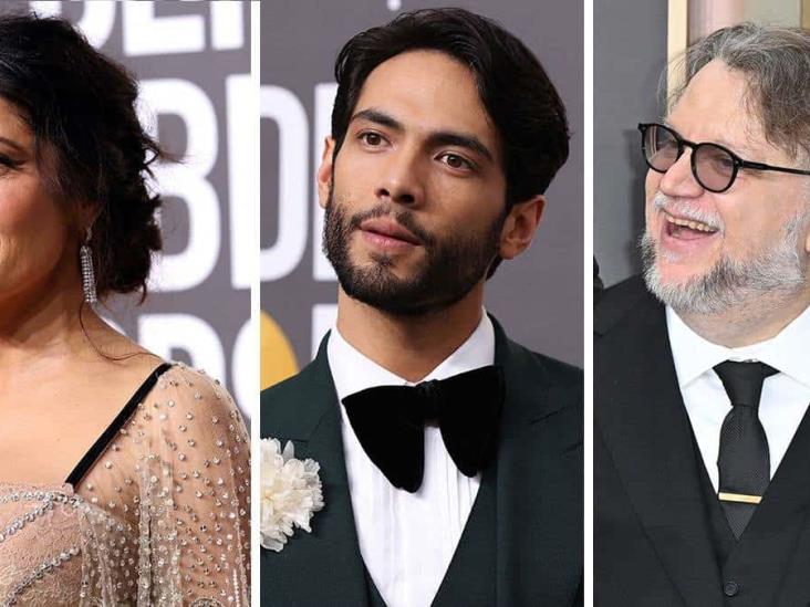 El talento mexicano se hizo presente en la alfombra roja de los Golden Globes