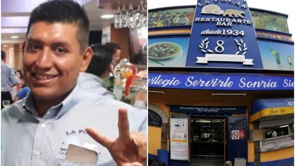 Revelan fallecimiento de un mesero en restaurante ‘La Polar’