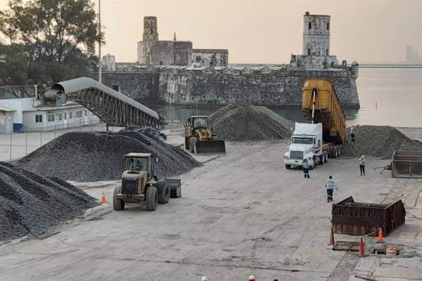 Veracruz ha exportado 1.5 millones de toneladas de balastro al Tren Maya