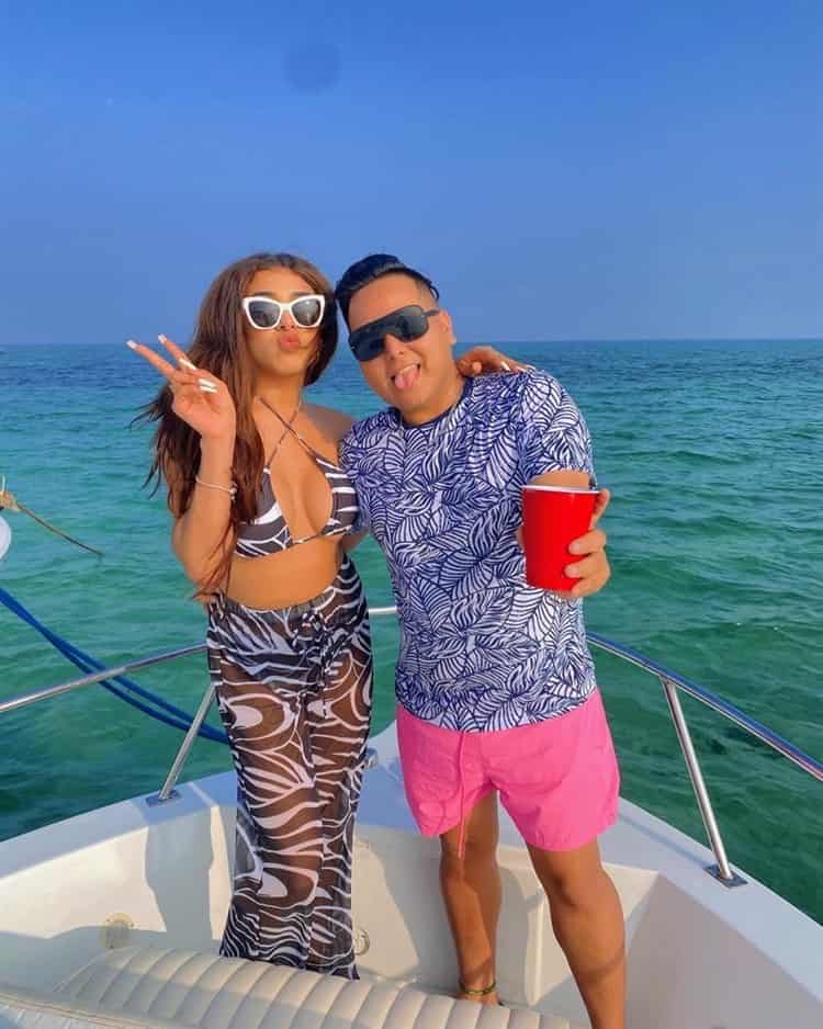 Así vivió Yeri Mua su despedida desde el mar de Veracruz