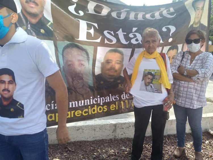 Colectivos y familiares recuerdan desaparición de 8 policías municipales de Úrsulo Galván en 2013