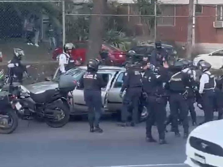 Activan código rojo tras violento asalto a cuentahabiente en Xalapa; capturan a presuntos ladrones