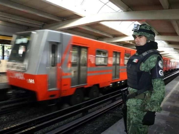 Tras incidentes, Guardia Nacional vigilará las instalaciones del Metro de la CDMX