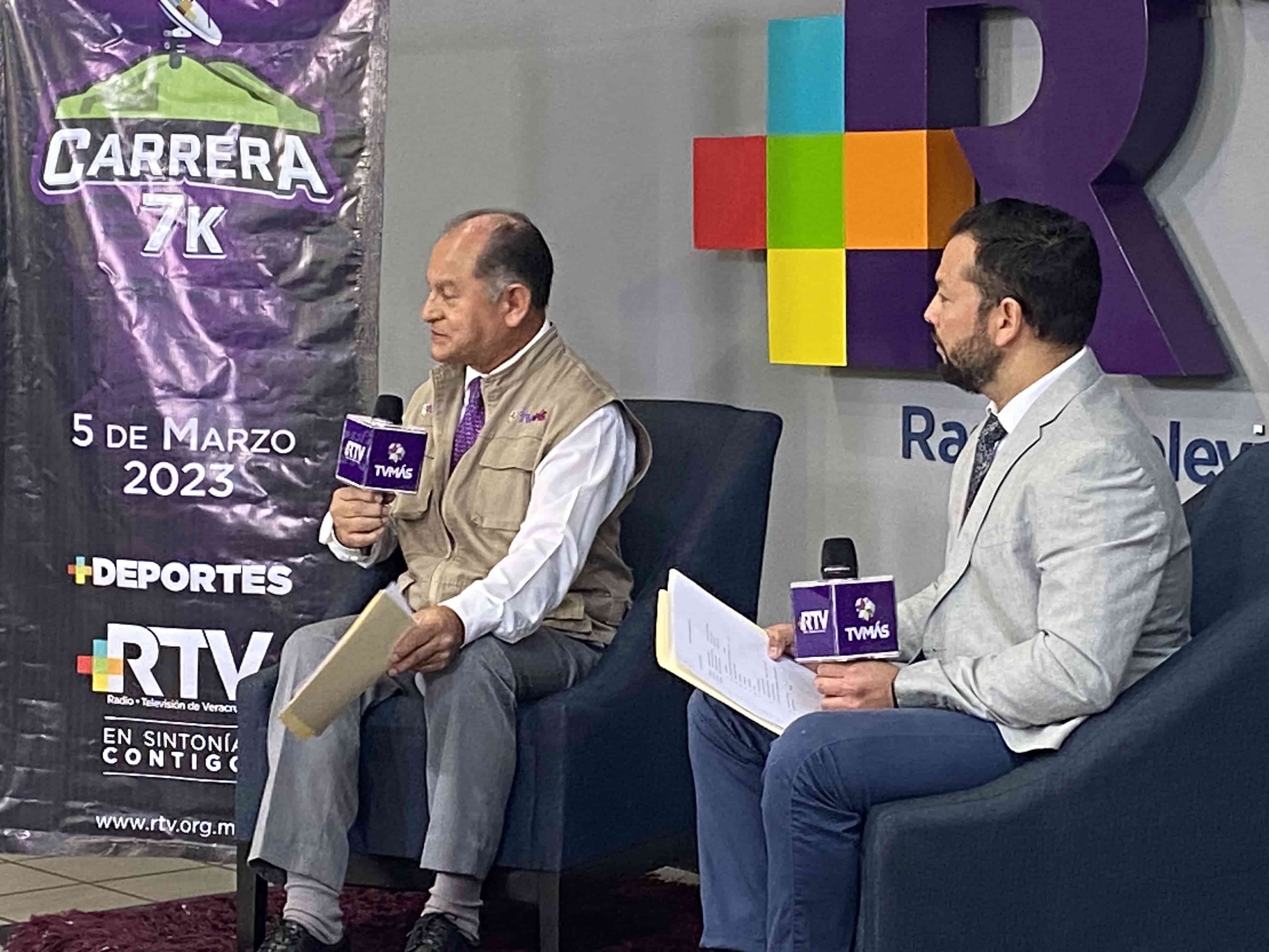 Presentan Carrera RTV 7K en la capital del Estado