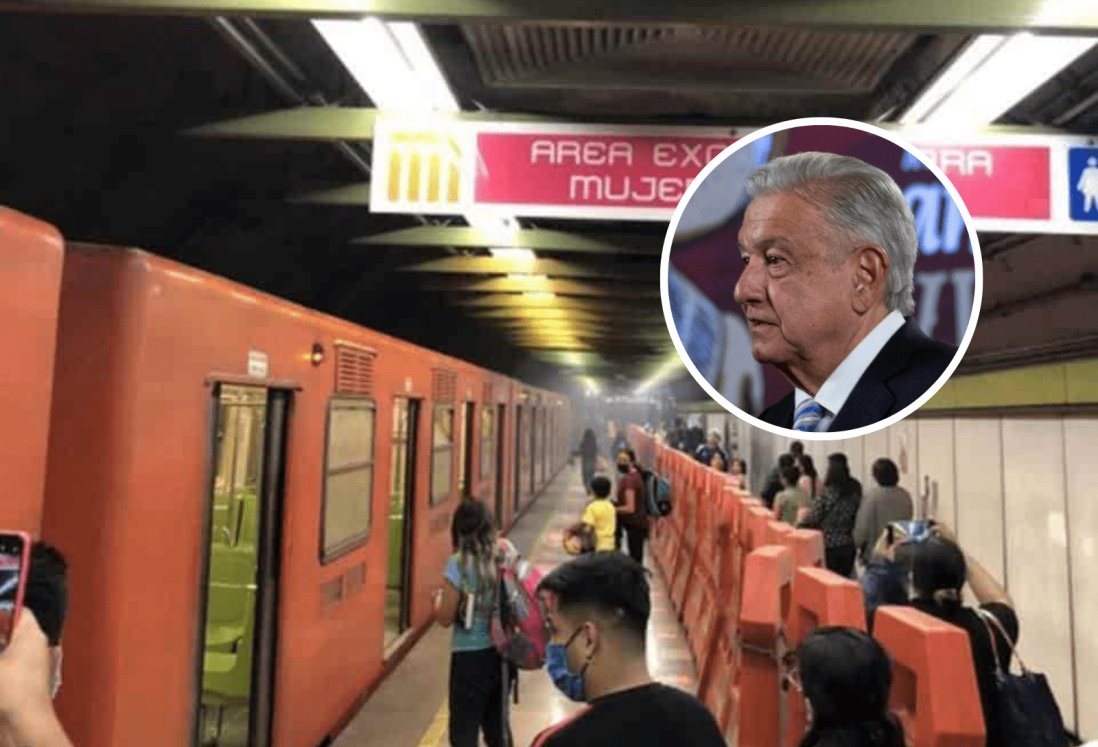 Se está haciendo todo lo necesario para evitar accidentes en el Metro: AMLO