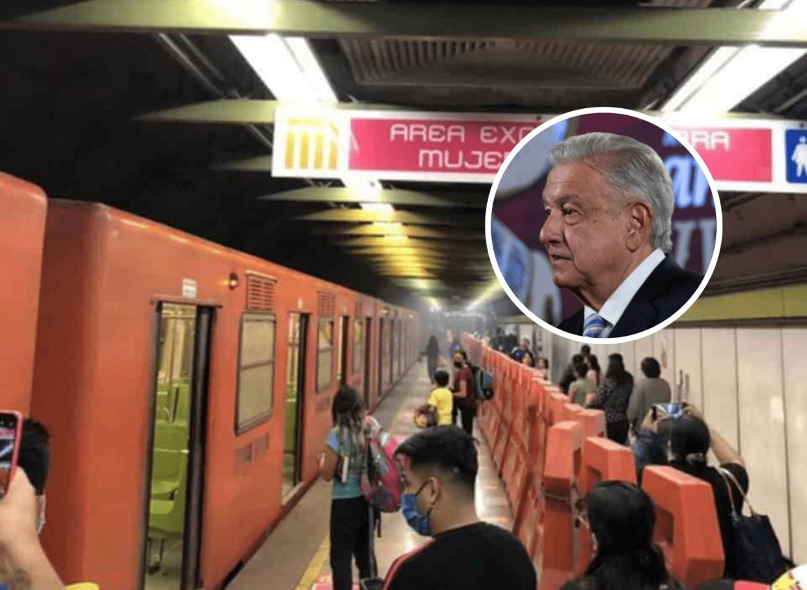 Se está haciendo todo lo necesario para evitar accidentes en el Metro: AMLO