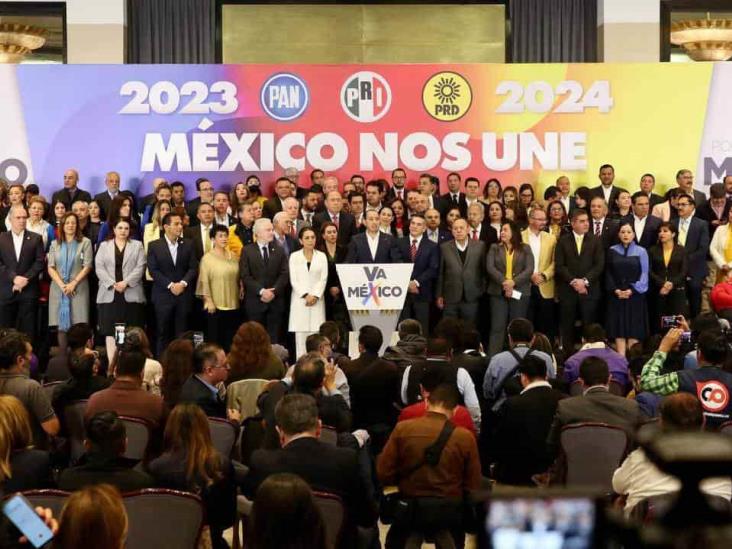 PRI, PAN y PRD ‘se reparten’ candidaturas rumbo al 2024