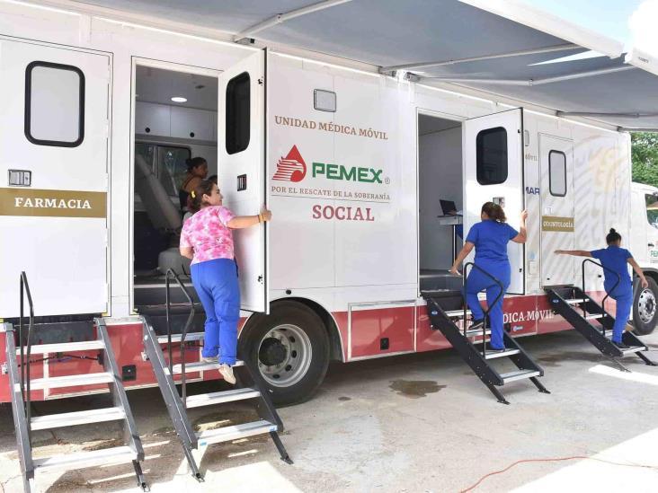 ¡Atento! Jornadas médicas de Pemex llegarán a estos ejidos de Coatzacoalcos