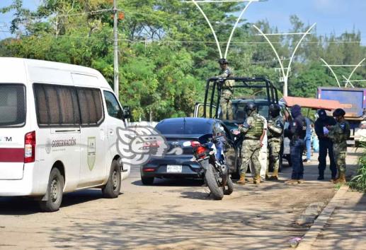 Intensifica SEMAR operativos en Acayucan por últimos hechos de violencia (Video)