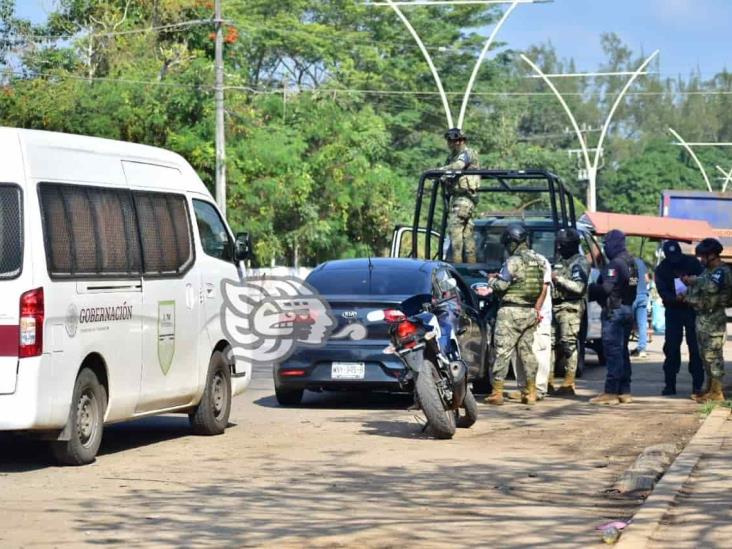 Intensifica SEMAR operativos en Acayucan por últimos hechos de violencia (Video)