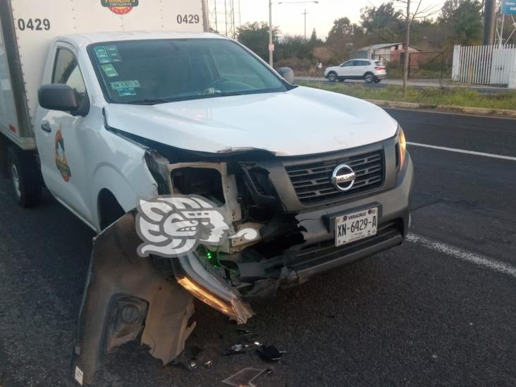 ¡Los sigue la mala suerte! Choca otra camioneta de Pinocho, ahora en Dos Ríos