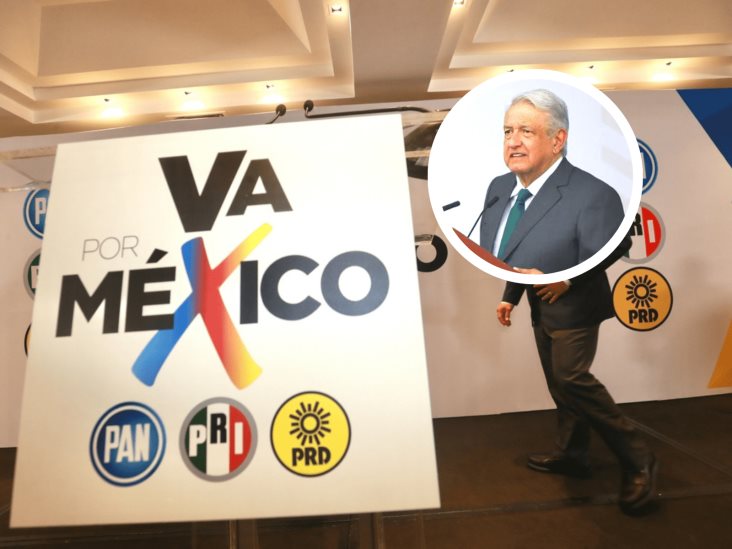 “Quieren regresar por su fuero”, asegura AMLO sobre alianza entre PRI, PAN y PRD para la presidencia de 2024