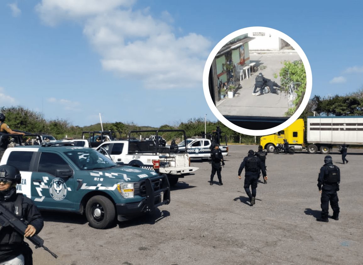 Balacera en Alvarado; aprehenden a presunto jefe de célula criminal