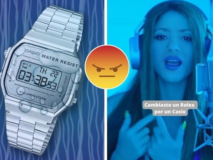 Así fue la creativa respuesta de Casio ante tema de Shakira y Bizarrap