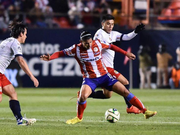 Empatan Chivas y San Luis en la segunda jornada