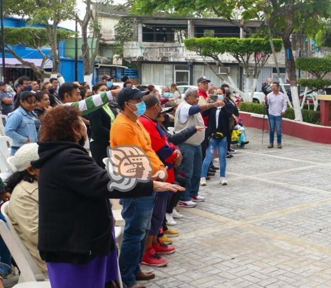 Esperan mejoras en colonias de Nanchital con la llegada de nuevos jefes de manzana