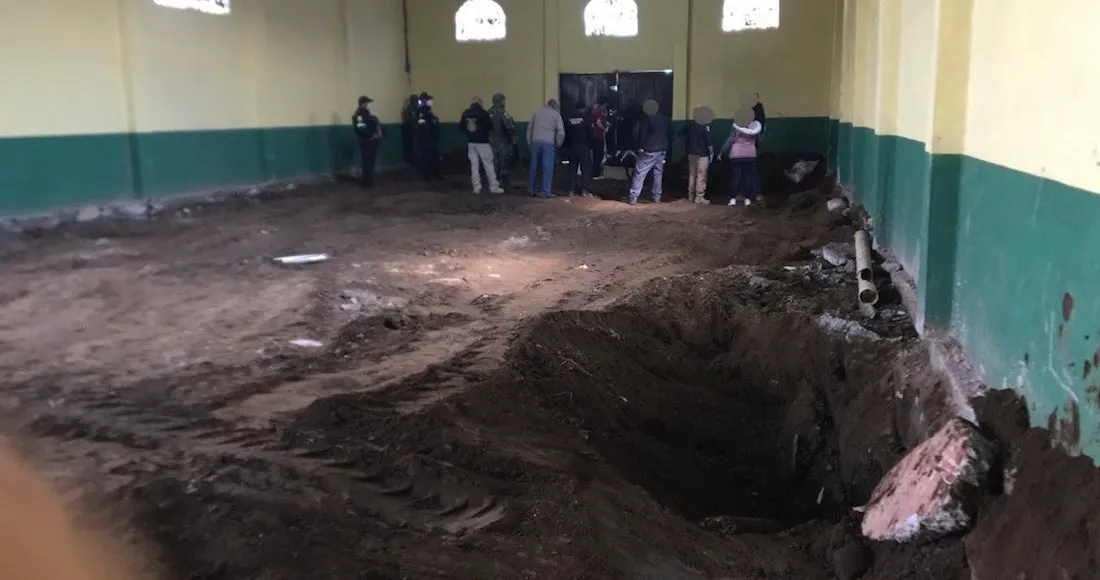 Hallan bodega usada como narcofosa del CJNG en Edomex (Video)