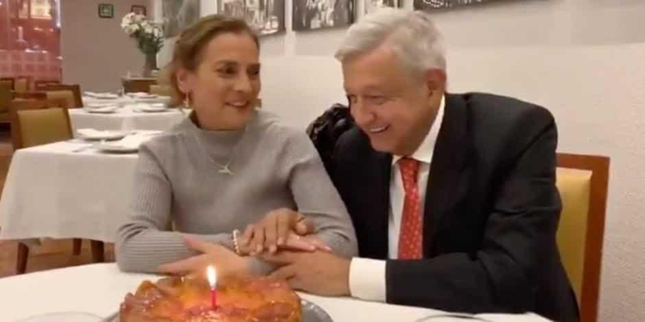 Así es el restaurante donde Beatriz Gutiérrez celebró su cumpleaños acompañada de AMLO