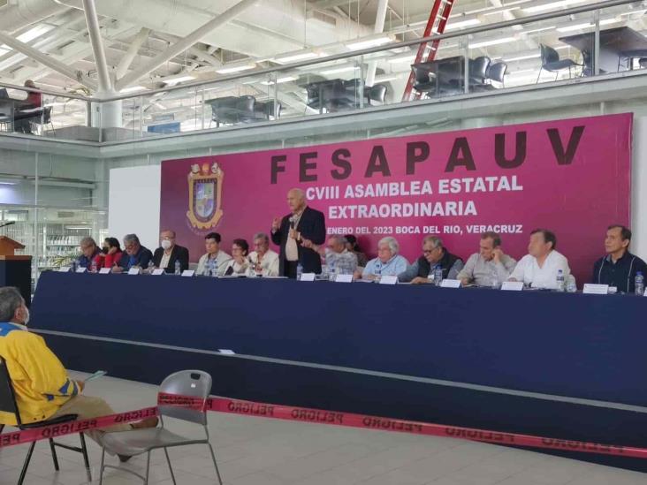 En asamblea, acuerda Fesapauv solicitar 20% de incremento a la UV