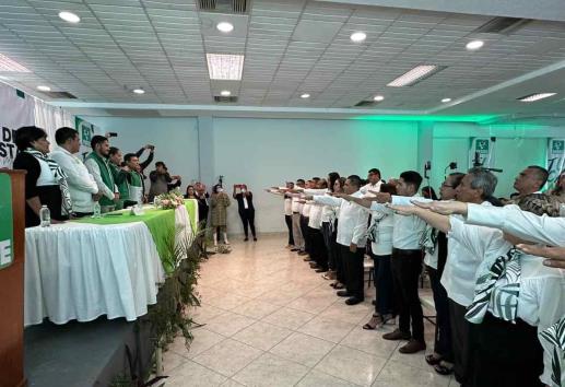 Renuevan comités del Partido Verde en Poza Rica y Coatzintla