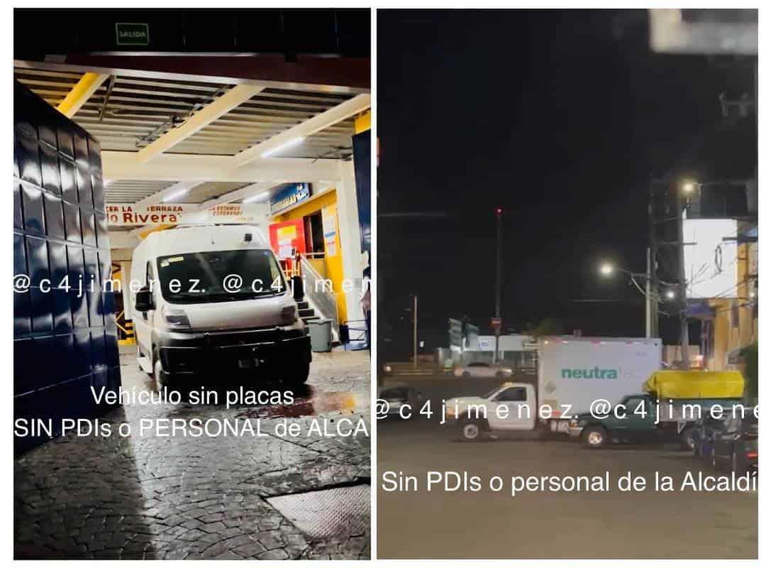 ¿Y la vigilancia? Rompen sellos e ingresan con camionetas a La Polar