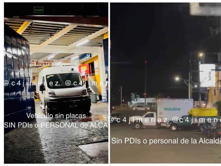 ¿Y la vigilancia? Rompen sellos e ingresan con camionetas a La Polar