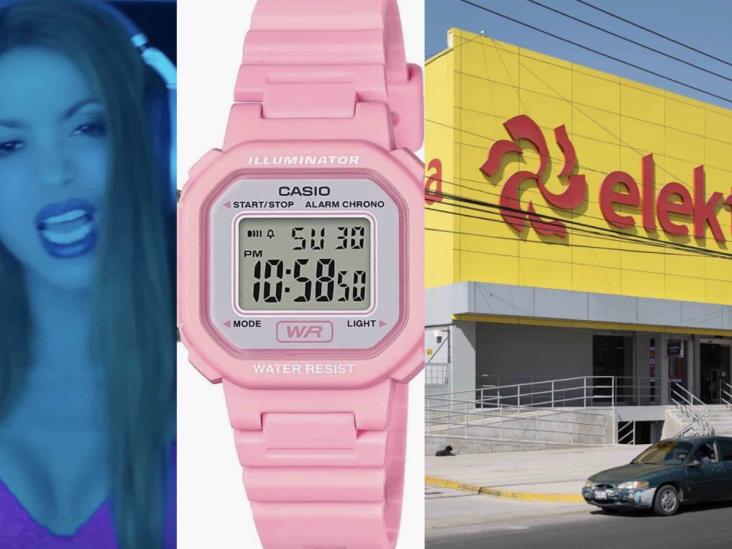 Elektra remata relojes Casio tras canción de Shakira