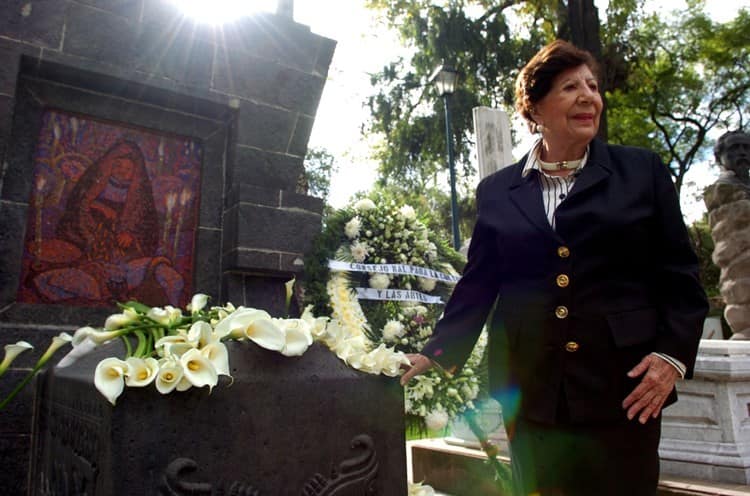 Muere Guadalupe Rivera Marín, hija de Diego Rivera