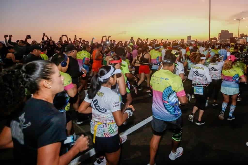 Participaron más de 4 mil corredores en el Medio Maratón en Boca del Río y Veracruz