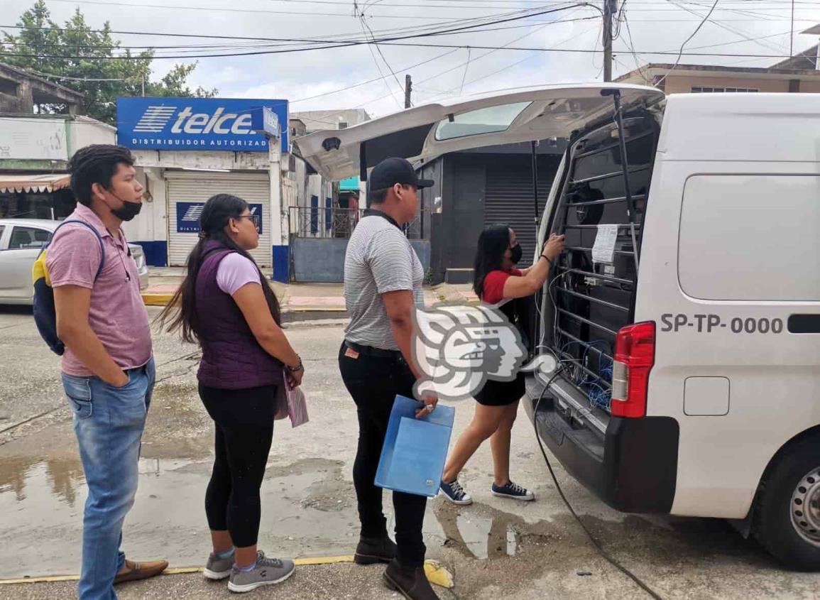 Llega el módulo de licencias al municipio de Nanchital