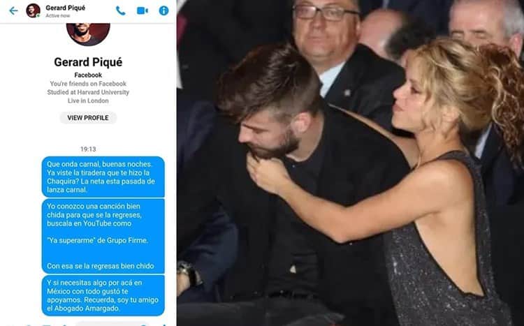 Aconsejan a Piqué dedicarle ‘Ya supérame’ de Grupo Firme a Shakira