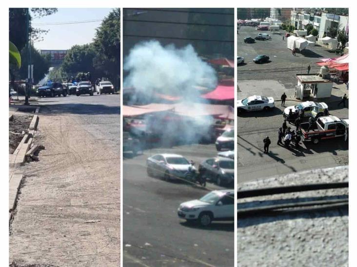 Balacera desata caos en tianguis de Cuautitlán Izcalli (+Video)