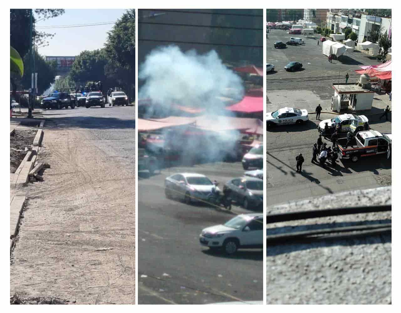 Balacera en tianguis de Cuautitlán Izcalli deja 9 lesionados por disparos y estampida(+Video)