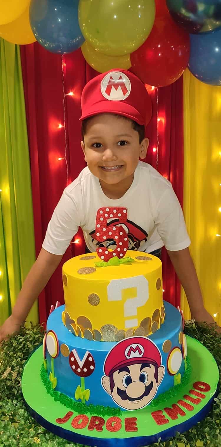 Emilio celebró su cumpleaños número 5